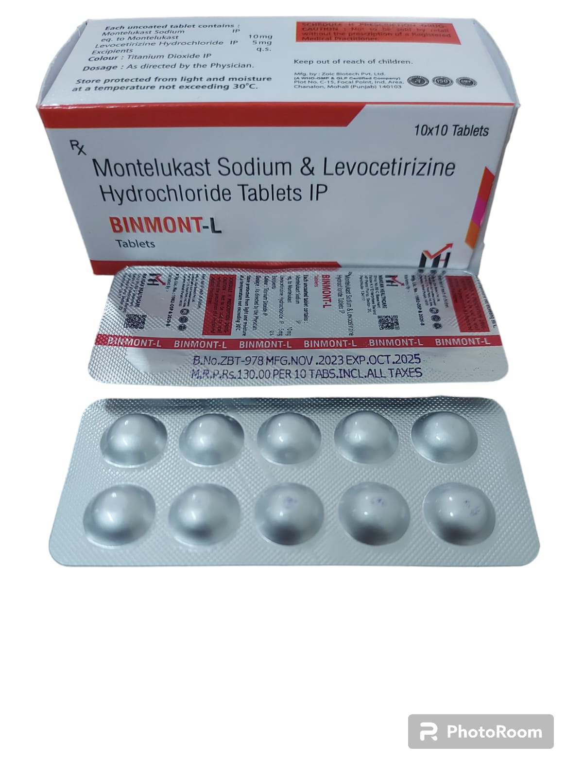 BINMONT - L TABLETS